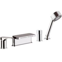 Смеситель на борт ванны Remer Class Line L06 Хром — фото 1, Смесители на борт ванны