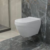 Товар: Унитаз Ambassador Nord 133T20001-132T20001 подвесной Белый глянцевый с сиденьем Микролифт - фото 4 Унитаз Ambassador Nord 133T20001-132T20001 подвесной Белый глянцевый с сиденьем Микролифт — фото 4, Подвесные унитазы