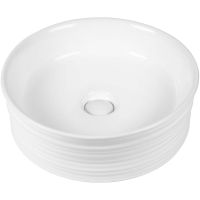Раковина-чаша Bond Circle 41 S60-410 Белый глянец — фото 1, Раковины накладные