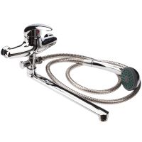 Смеситель для ванны Сантаком StOmega 3307 Хром — фото 1, Смеситель для ванны