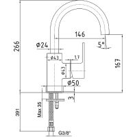 Товар: Смеситель для раковины E.C.A. Nita 102188036EX Хром - фото 2 Смеситель для раковины E.C.A. Nita 102188036EX Хром — фото 2, Смесители для раковины