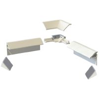 Комплект декоративных планок Altasan KDP140 Белый — фото 1, Комплектующие для туалета