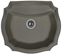 Florentina Мойка "Эмилия" 640, черный FS — фото 1, Кухонные мойки