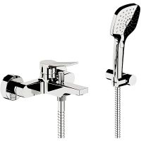 Смеситель для ванны Remer Slash SL02 Хром — фото 1, Смеситель для ванны