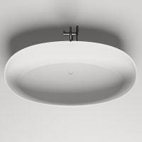 Ванна из искусственного камня Salini Alda Nuova 178х92 101911G Белая глянцевая — фото 3, Ванны из искусственного камня