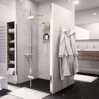 Aller 10H05LWHITE Душевая дверь — фото 2, Душевые двери в нишу