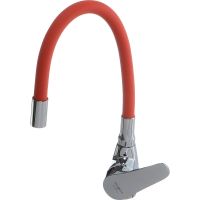 Смеситель для кухни Melodia della vita Ostessa MDV40615Red Хром Красный — фото 4, Смесители для кухни