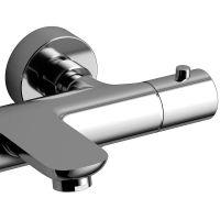 Смеситель для ванны Raiber Graceful RP-008 с термостатом Хром — фото 5, Смеситель для ванны