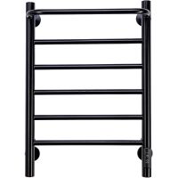 Электрический полотенцесушитель Comfysan Capri EC-6 60x40 012694 с полкой Черный матовый — фото 3, Электрические полотенцесушители