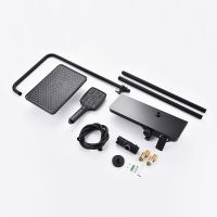 Товар: Душевая система Raglo R60.24.06 Черная матовая - фото 5 Душевая система Raglo R60.24.06 Черная матовая — фото 5, Душевые системы