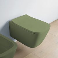 Унитаз Artceram A16 ASV003 44 00 подвесной Green salvia без сиденья — фото 7, Подвесные унитазы