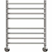 Водяной полотенцесушитель Point Нептун PN09156SP П7 500x600 с полкой Хром — фото 1, Водяные полотенцесушители