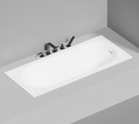 Ванна из искусственного камня Salini Ornella Kit 170х75 102411G Белая глянцевая — фото 2, Ванны из искусственного камня
