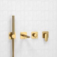 A3651.282.284.285.194.286 Встраиваемый комплект для ванны с лейкой и изливом — фото 1, Смеситель для ванны