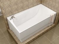 Акриловая ванна Vayer Boomerang 190x90 L Гл000010853 без гидромассажа — фото 3, Акриловые ванны