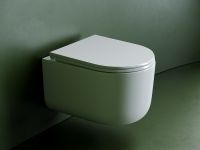 Унитаз Ceramicanova Ulma CN4006T подвесной Белый с сиденьем Микролифт — фото 10, Подвесные унитазы