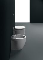 Биде GSI Modo 53 7763111 белое глянцевое — фото 2, Биде