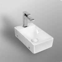 Раковина Bond 38 L S12-380L Белая глянцевая — фото 4, Мини-раковины