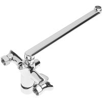 Смеситель для ванны Ростовская Мануфактура Сантехники SL133-006E универсальный Хром — фото 7, Для душа и ванны