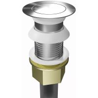 Донный клапан Owl 1975 OWLKL004 click-clack Хром — фото 1, Донные клапаны