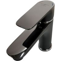 Смеситель для раковины Melodia della vita Rumba MDV35320bk Черный Хром — фото 2, Смесители для раковины