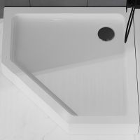 Акриловый поддон для душа BelBagno Tray 90x90 TRAY-BB-P-90-15-W Белый — фото 1, Акриловые душевые поддоны