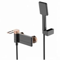 Товар: Смеситель для ванны Iddis Slide SLIBG00i02 Черный Розовое золото - фото 4 Смеситель для ванны Iddis Slide SLIBG00i02 Черный Розовое золото — фото 4, Для душа и ванны