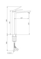 Смеситель для раковины Boch Mann Viva XL BM9134 Хром — фото 6, Смесители для раковины
