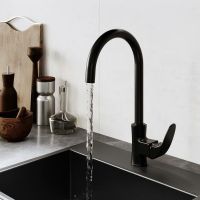 Смеситель для кухни Laparet Lisera Pro N2068529LPT Черный — фото 5, Смесители для кухни