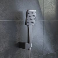 Ручной душ Iddis Slide SLI1F0Gi18 Графит — фото 2, Лейки для душа