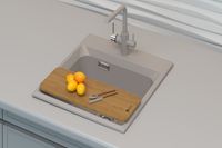 Товар: Доска разделочная Point Мисти 46 дуб - фото 3 Доска разделочная Point Мисти 46 дуб — фото 3, Разделочные доски