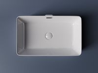 Раковина-чаша Ceramicanova Element 60 CN5025 Белая — фото 10, Раковины накладные