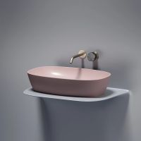 Раковина-чаша Ceramicanova Element 60 CN6049MP Розовая матовая — фото 6, Раковины накладные