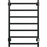 Электрический полотенцесушитель Aringa Порто 80x50 AR03012BL Черный — фото 5, Электрические полотенцесушители