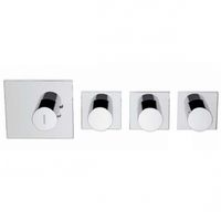 Смеситель для душа Bossini Oki Outlets Z031205.030 с термостатом Хром — фото 3, Смеситель для душа