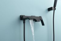 Товар: Смеситель для ванны Raglo R02.30.06 Черный матовый - фото 2 Смеситель для ванны Raglo R02.30.06 Черный матовый — фото 2, Смеситель для ванны