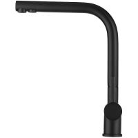 Смеситель для кухни Swedbe Selene Plus 8144B Черный матовый — фото 4, Смесители для кухни