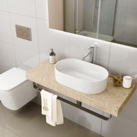 Раковина-чаша Point Виктория 53 PN43061 Белая — фото 5, Раковины накладные