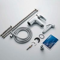 Смеситель для раковины Ledeme H64 1264L с гигиеническим душем Хром арт-532018 — фото 3, Смесители для раковины