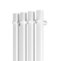 Полотенцесушитель электрический Point Гермес PN13832W П3 180x1200 диммер справа, белый — фото 5, Электрические полотенцесушители