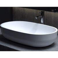 Раковина-чаша Salini Gloria 64 305 1102205M Белая матовая — фото 1, Раковины накладные