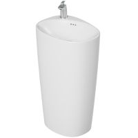 Раковина Laguraty 52 2100W Белая — фото 1, Раковины напольные