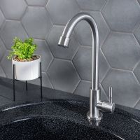 Товар: Кран для одного типа воды Ростовская Мануфактура Сантехники SUS124-269F Нержавеющая сталь - фото 4 Кран для одного типа воды Ростовская Мануфактура Сантехники SUS124-269F Нержавеющая сталь — фото 4, Краны