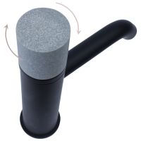 Товар: Смеситель для раковины Bronze de Luxe Focus 24601BG Черный матовый - фото 5 Смеситель для раковины Bronze de Luxe Focus 24601BG Черный матовый — фото 5, Смесители для раковины