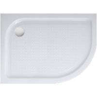 Акриловый поддон для душа BelBagno Tray 100x80 L TRAY-BB-RH-100/80-550-15-W-L Белый — фото 1, Акриловые душевые поддоны