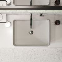 Раковина-чаша Aqueduto Espiral 50 ESP0430 Серая матовая — фото 4, Раковины накладные