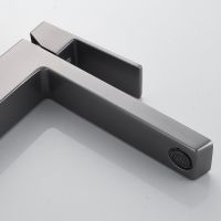 Смеситель для раковины Rose R18T R1811T-1 Оружейная сталь — фото 3, Смесители для раковины