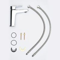 Смеситель для раковины AQUAme Prato AQMP6120 Хром — фото 5, Смесители для раковины