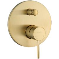 Смеситель для душа Caprigo Don 53-051-BRG Золото матовое — фото 1, Смеситель для душа