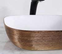 Товар: Раковина-чаша CeramaLux 46 D1333H132 Медь Белая - фото 3 Раковина-чаша CeramaLux 46 D1333H132 Медь Белая — фото 3, Раковины